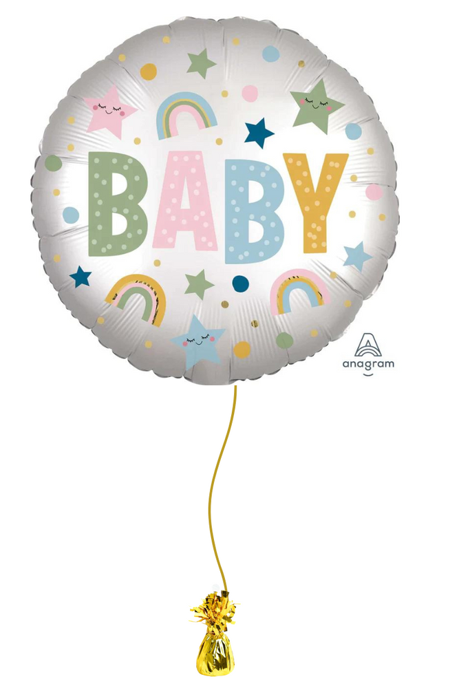READY TO GO -  Inflated Shape Balloon -Baby