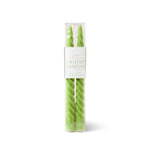 Designworks Collective - Twisted Taper Candles - Green