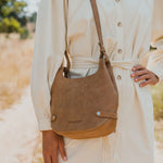Behind The Trees  - Arlington Milne - Matilda - Vintage Tan - Leather Handbag - uniquie leather handbag - christmas gift for her