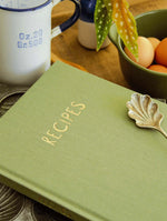 Write To Me - Recipes Journal - Olive Green