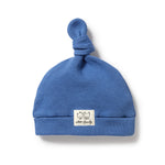 Wilson And Frenchy - Organic Waffle Knot Hat - Brilliant Blue - Size S
