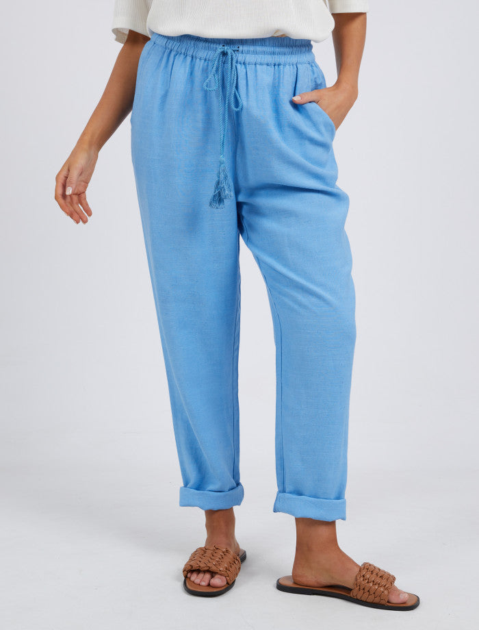 Elm - Clem Relaxed Pant - Azure Blue