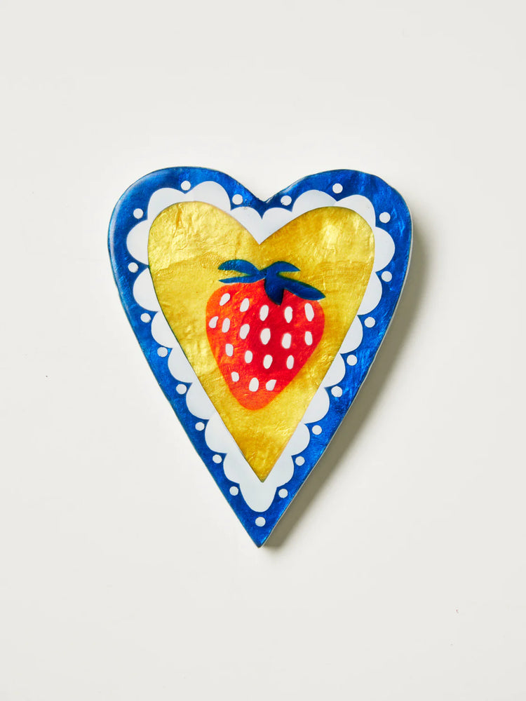 Jones & Co - Wall Art - Heart Strawberry
