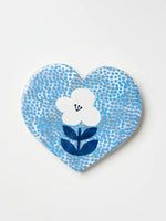 Jones & Co - Wall Art - Signal Blue Heart