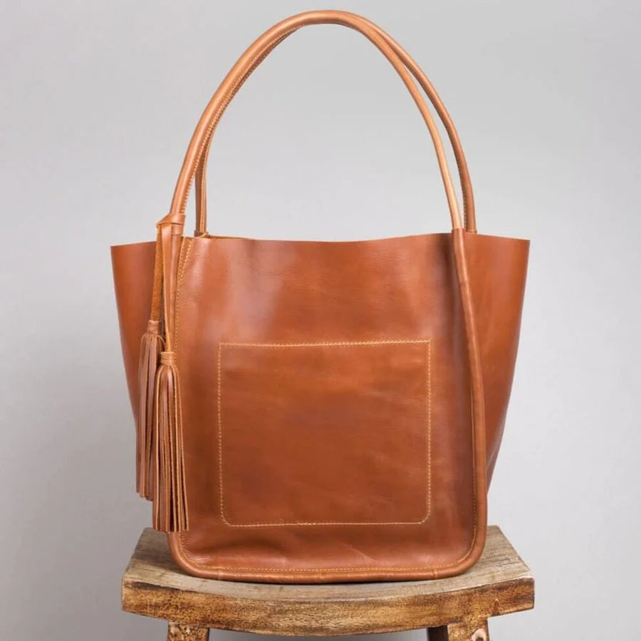 Ovae - Trapeze Tote Bag - Walnut – Behind The Trees