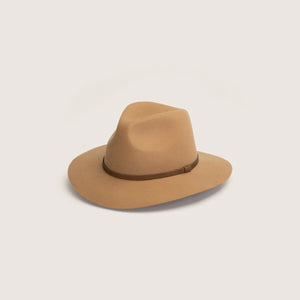 Behind The Trees - Will + Bear - Anderson Camel - Australian Wool Fedora under $150