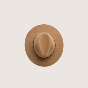 Behind The Trees - Will + Bear - Anderson Camel - Australian Wool Fedora under $150