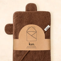 Kiin - Hooded Towel - Chocolate