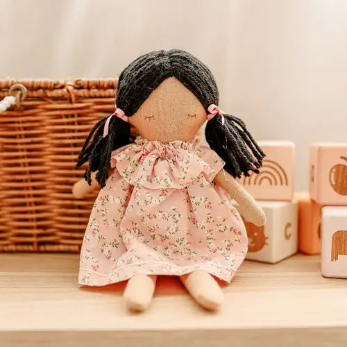 Behind The Trees - Alimrose - Mini Matilda Alseep Awake - Posy Heart - Oprah recommended doll - baby's first doll - doll for little kids - birthday preset ideas for kids&nbsp;