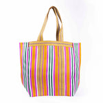 French Bazaar - Parisian Cool - Beach Bag - Fuchsia Green