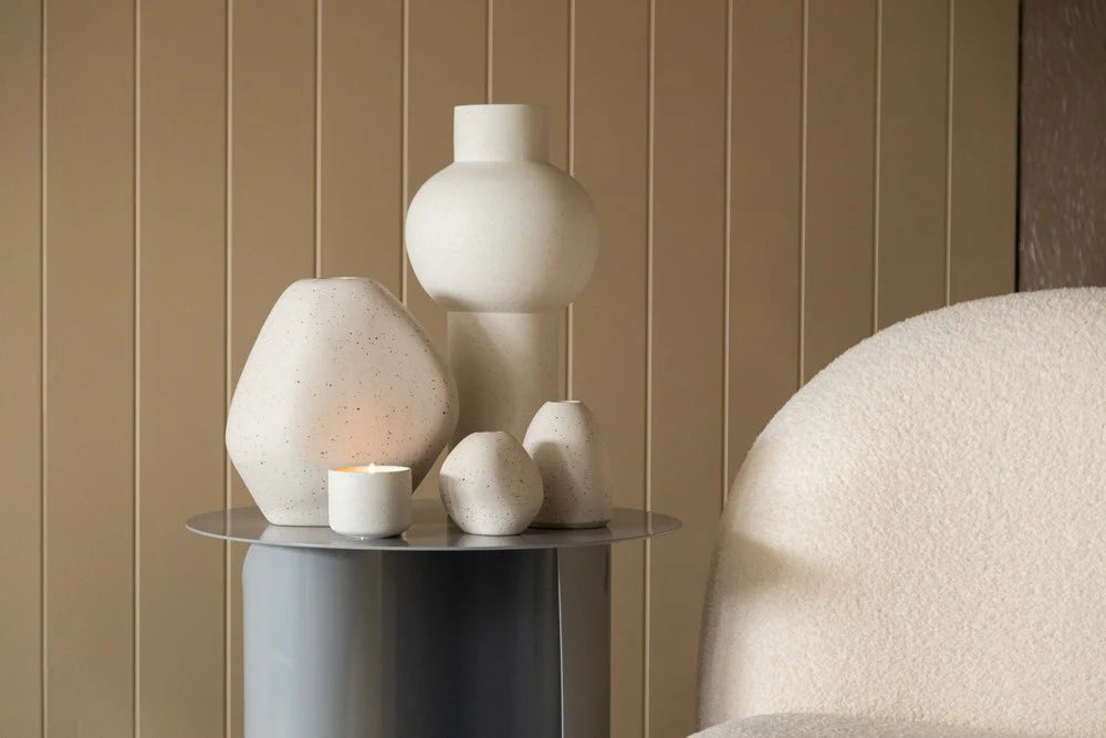 Ned Collections - Harmie Vase Pebble - Natural