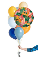 READY TO GO -  Inflated Balloon -Tropical Jungle - True Blue