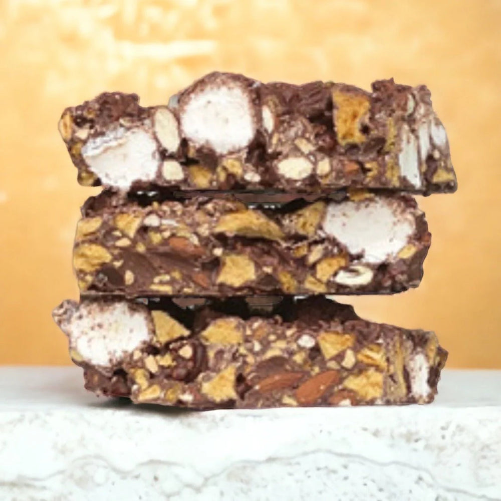 Pebbly Path - Rocky Road- Honeycomb Highway