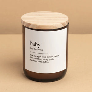 Behind The Trees - The Commonfolk Collective - Dictionary Meaning Candle - Baby - best soy candle - candle under $40 - best smelling candles - candles as a gift