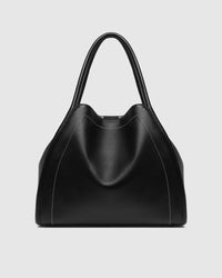 Behind The Trees - Black handbag on a light gray background - Louenhide - Sutton Shoulder Bag - Black - 