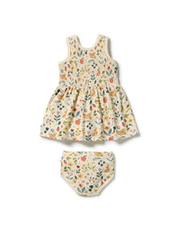 Wilson + Frenchy - Organic Dress Set - Summer Garden