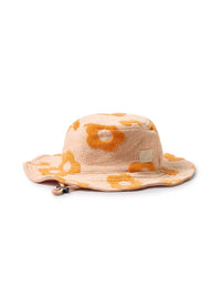 Wilson + Frenchy - Organic Cotton Terry Sun Hat - Daisy Glow