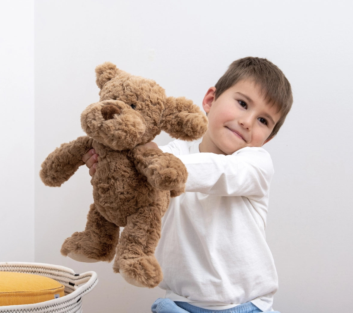 Behind The Trees - Petite Vous - Soft Toy - Barney the Dog  - kids soft toys - dog soft toy - cute dog soft toy - newborn baby gift - baby shower gift ideas