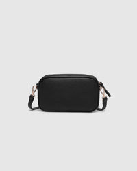 Behind The Trees - Black crossbody bag on a light gray background - Louenhide - Bianca Crossbody Bag - Black