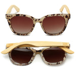 Soek - Sunglasses - Lila Grace - Ivory Tortoise - Brown Lens