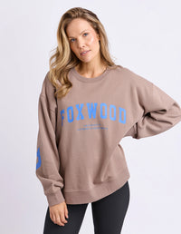 Foxwood - Interval Crew - Brown With Blue