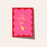 Elm Paper - Card - Wavy With Love