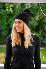 Joop & Gypsy -Love Stitch- Beanie- Black