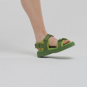 Behind The Tree - Merry People - Lochie Sandal - Bright Olive - Merry Peoples new sandal - waterproof shoes - waterproof sandal - best sandals for beach - comfiest sandals&nbsp;