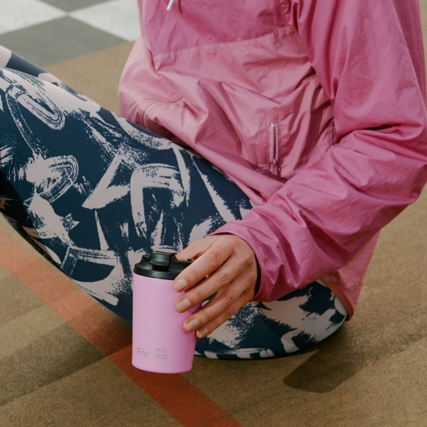 Behind The Trees - Made By Fresko - Reusable Coffee Cup - Camino 340ml/12oz - Bubblegum - made by Fresko website - made by Fresko where to buy - made by Fresko cups - Made by Fresko coffee cup - Fressko - Fressko coffee cup where to buy - Fressko Sale