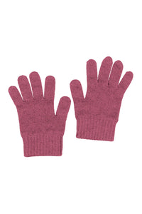 Behind The Trees - McDonald Textiles - Possum Merino Gloves - Heather - Size M