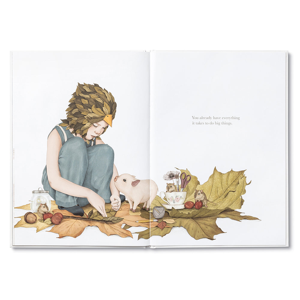 Behind The Trees - Maybe by Kobi Yamada - impire kids through reading - books for kids - birthday present for kids under $30