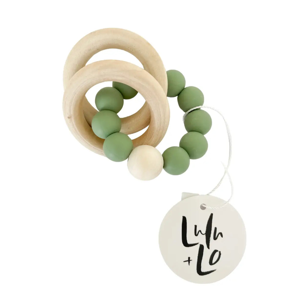 Lulu + Lo - Teether + Chew Toy - Sage