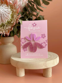 Foxie Collective - The Love Bug - Lilac & Pink Glitter