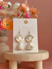 Foxie Collective - Disco Blooms - Cream & Gold