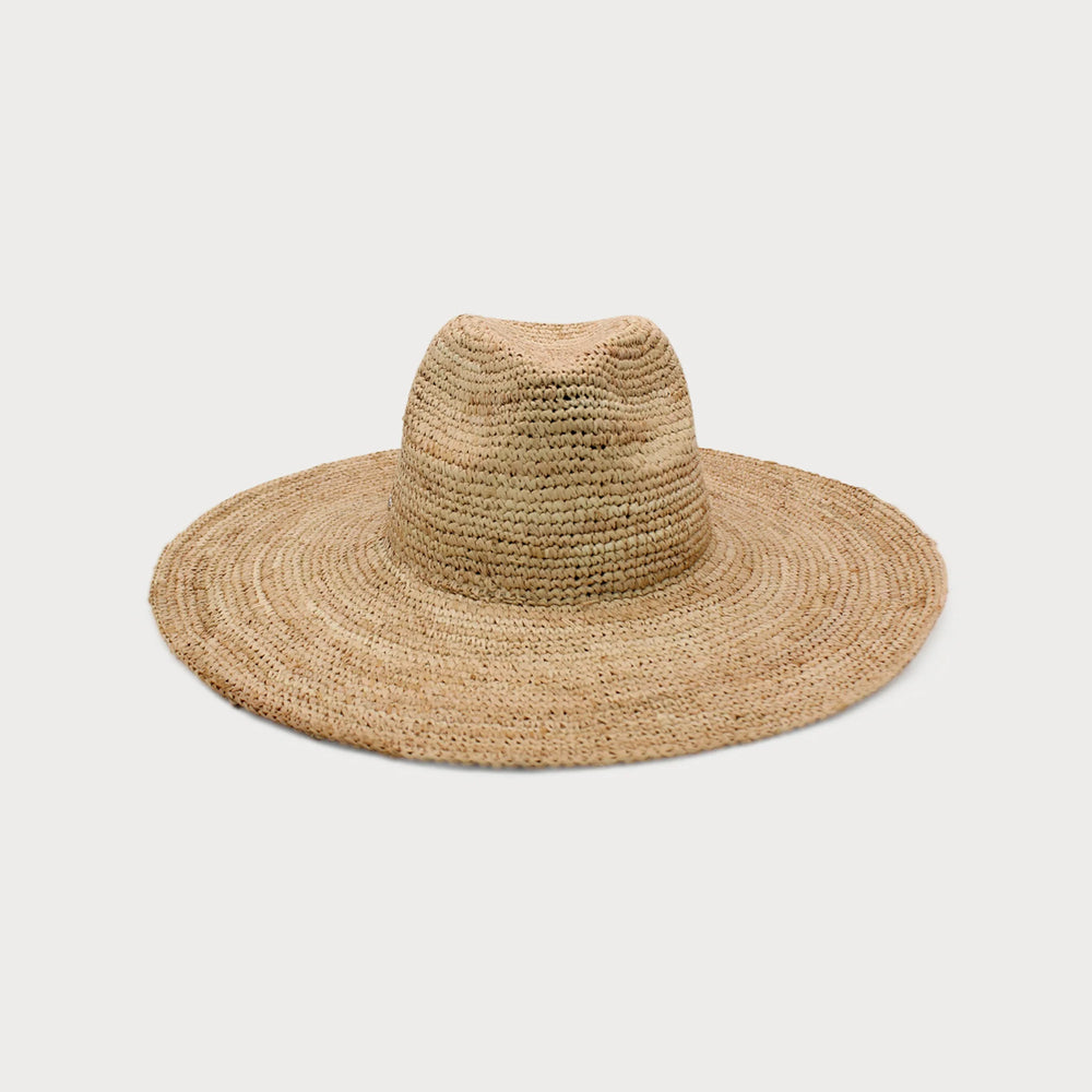 Behind The Trees - Ace Of Something - Cassis Natural Fedora - Straw - natural straw hat - broad brim straw hat under $110