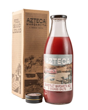 Azteca - Grapefruit & Hibiscus Margarita Mix & Badass Salts