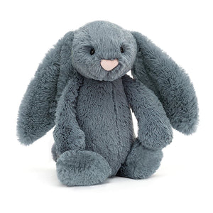 Behind The Trees - Jellycat - Jellycat - Bashful Bunny - Medium - Dusky Blue - Baby's first soft toy - famous Jellycat bunny