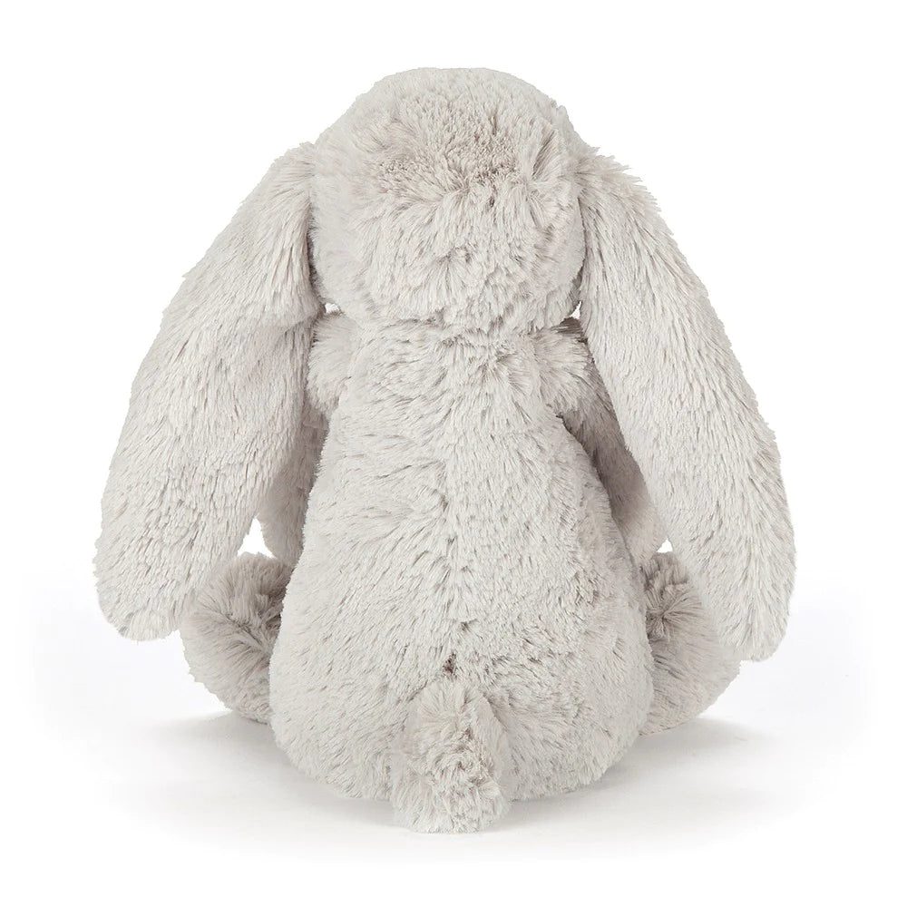Behind The Trees -Jellycat - Blossom Bashful Bunny - Small - Silver - newborn baby gift - baby's first soft toy