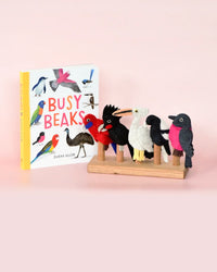 Tara Treasures - Puppet & Book Set - Busy Beaks