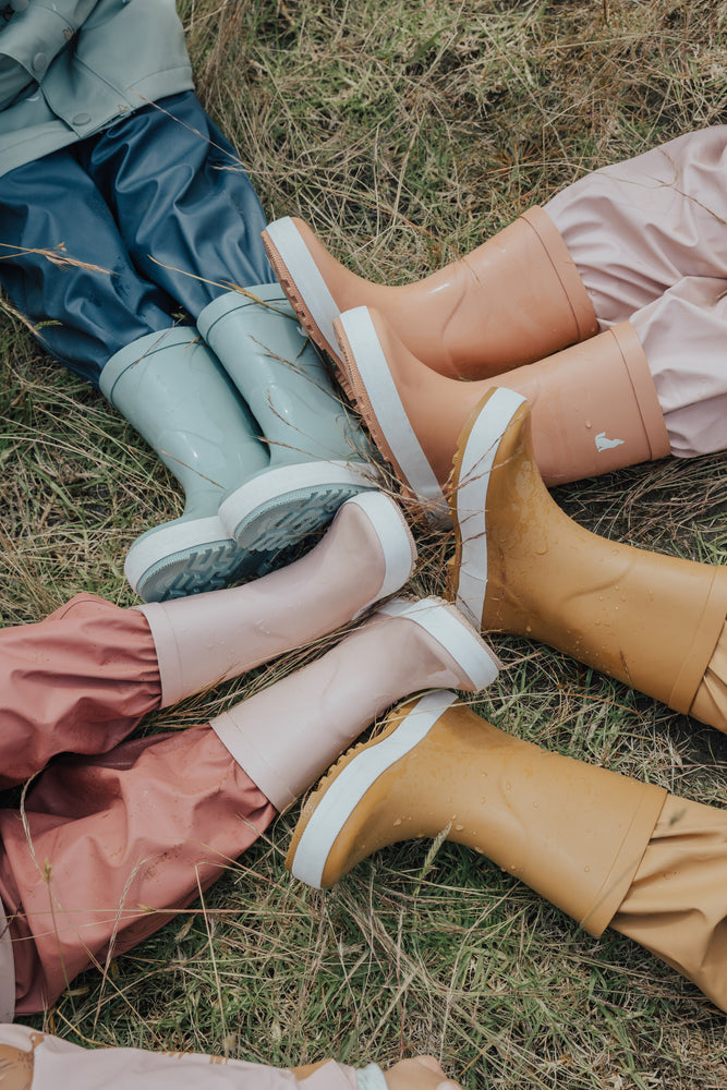 Behind The Trees - Crywolf - Rain Boots - Southern Blue - Kids Gumboots - toddler gumboots - rain boots for kids - best gumboots for kids - non slip gumboots for kids under $65