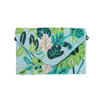 Zoda - Beaded Clutch -GREEN