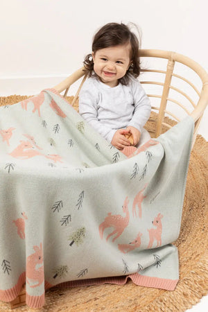 Indus Design - Baby Blanket - Delilah Deer