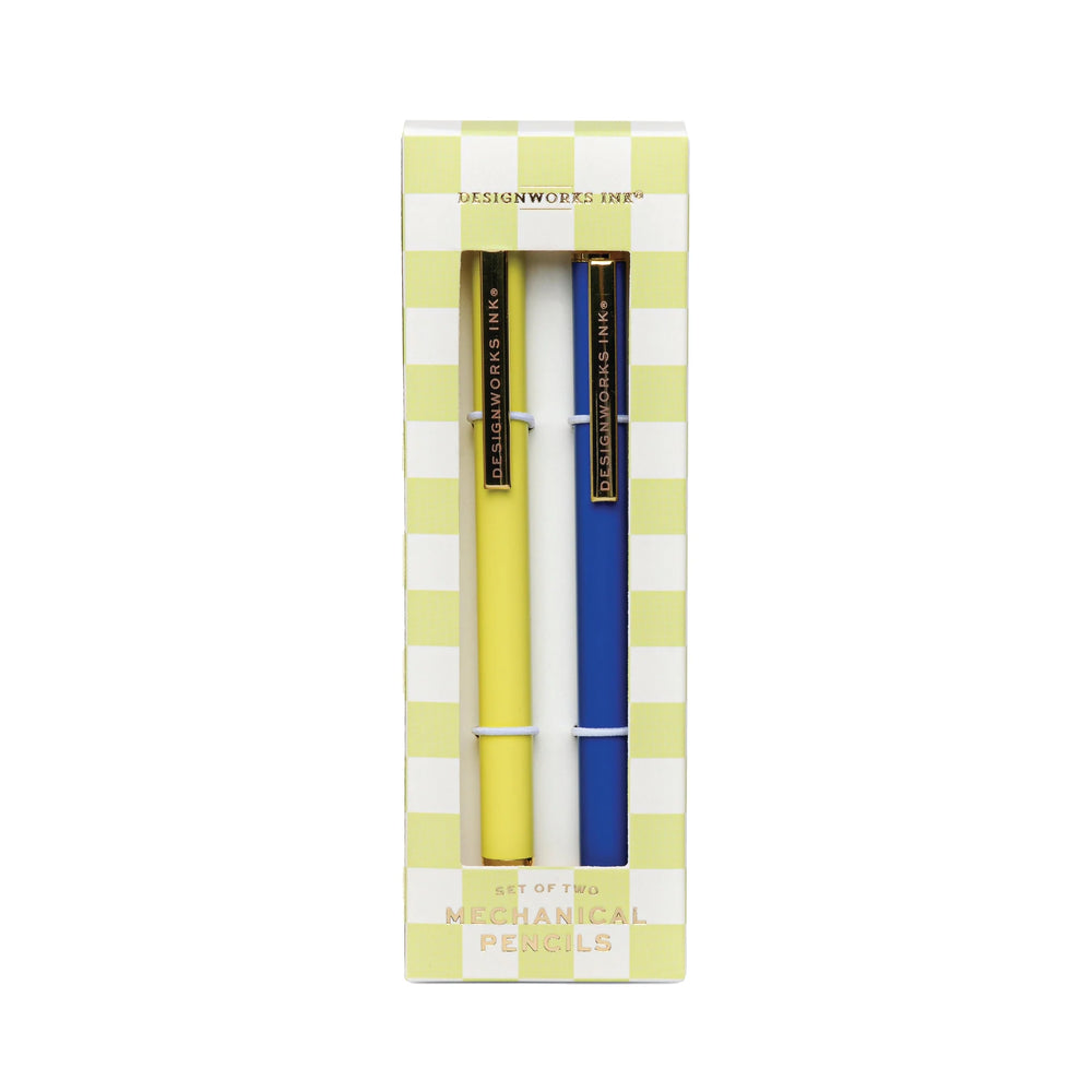 Designworks Collective - Mechanical Pencils - Cobalt + Citron