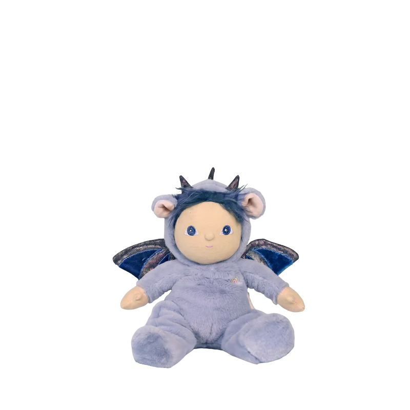 Behind The Trees - Plush toy with fairy design on a white background - Olli Ella - Dinky Dinkum - Dusty Dragon