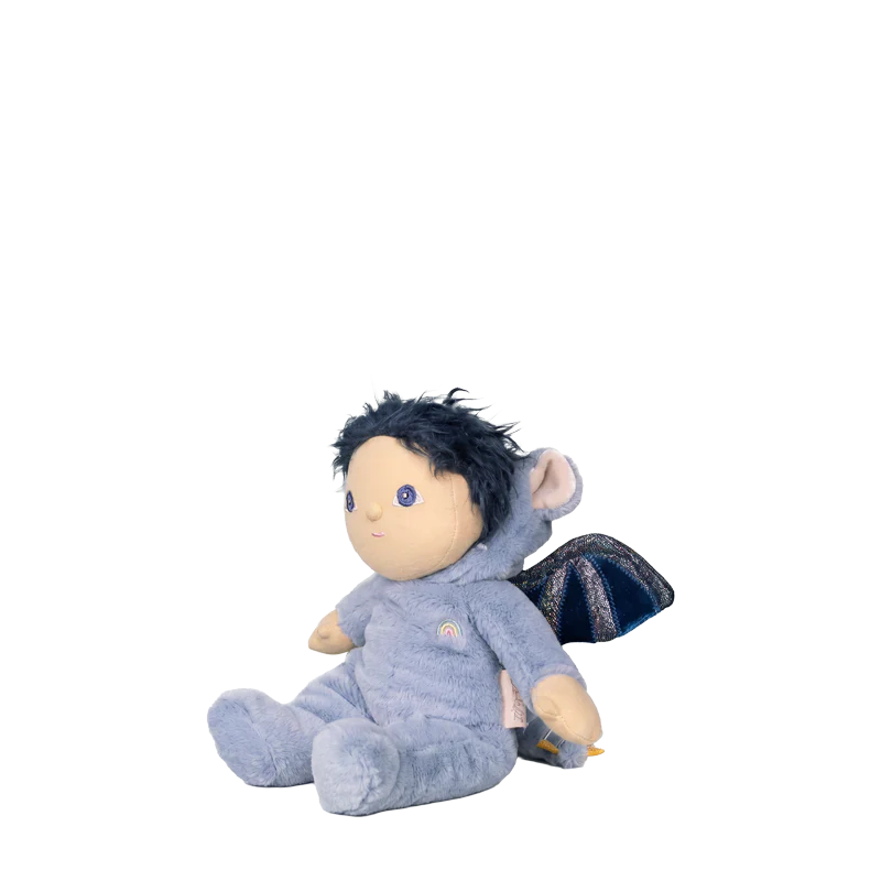 Behind The Trees - Plush toy with fairy design on a white background - Olli Ella - Dinky Dinkum - Dusty Dragon