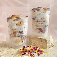 A Lil' Luxury- Bath Salt Soak- Miss Dior (White)
