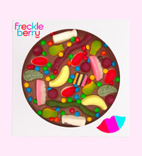 Freckleberry Chocolate - Giant Lolly Pizza - Milk Chocolate