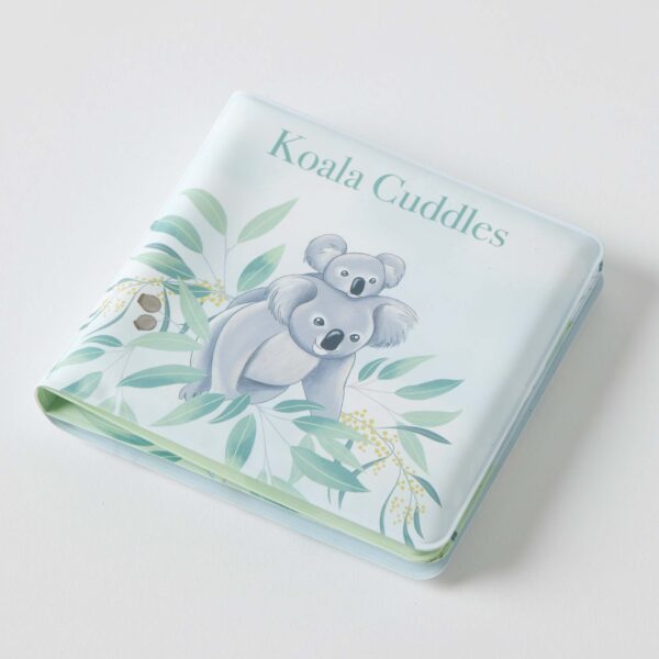 Behind The Trees - Jiggle + Giggle - Bath Book - Koala Cuddles - baby gifting - newborn baby gift ideas - sensory block toy for baby - baby bath book - cheap baby presents