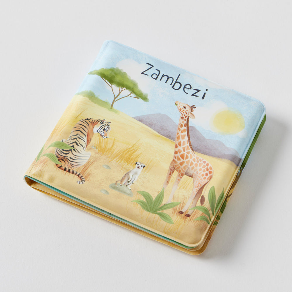 Jiggle + Giggle - Bath Book - Zambezi