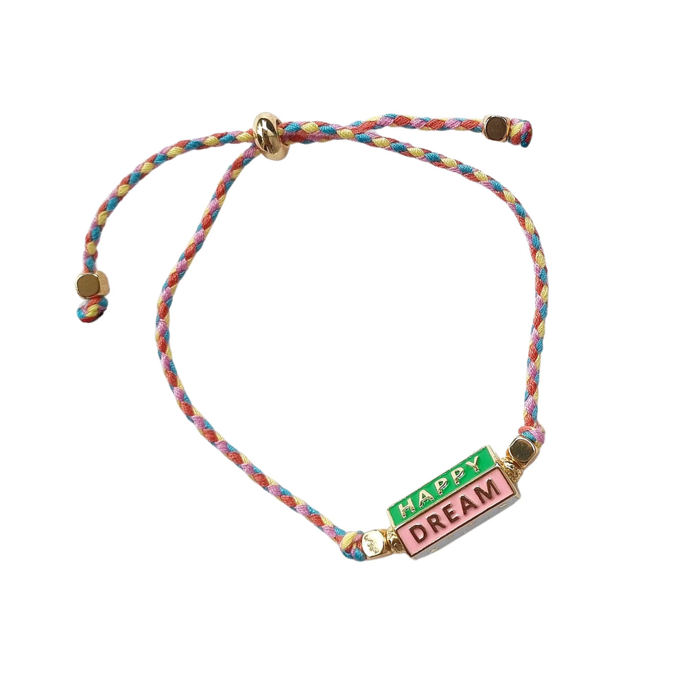 Zoda - Cord Bracelet - Happy